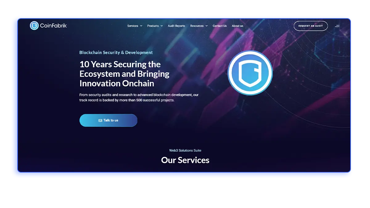 coinfabrik is counted as a top blockchain company.