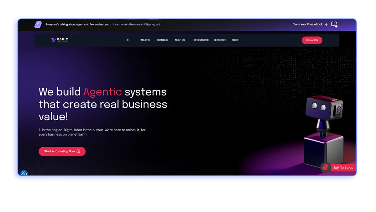 rapid innovation stands out as a top blockchain team.