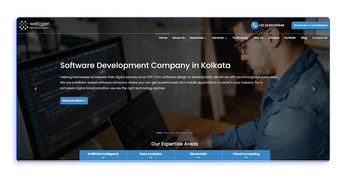 webgen technologies is recognized as a top blockchain firm.